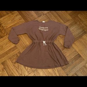 Dress in French. It mean everything is magic